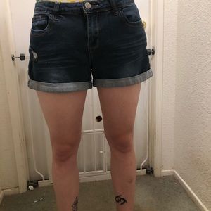 Jean shorts